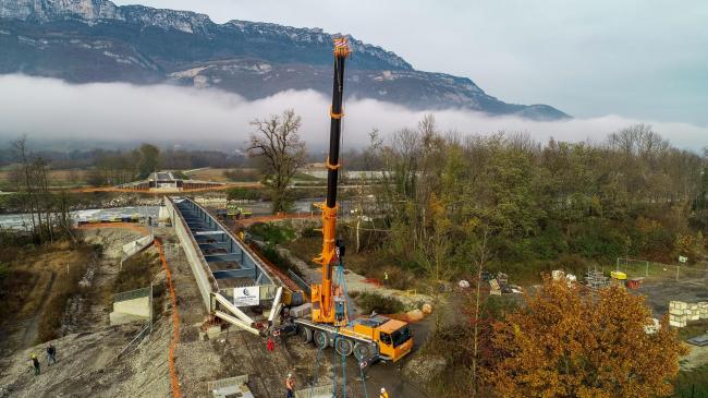 Grenoble : Pont de la Buissière - Suivi de Chantier / Vidéo de Communication à grenoble