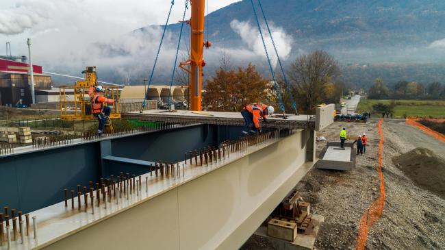 Grenoble : Pont de la Buissière - Suivi de Chantier / Vidéo de Communication à grenoble
