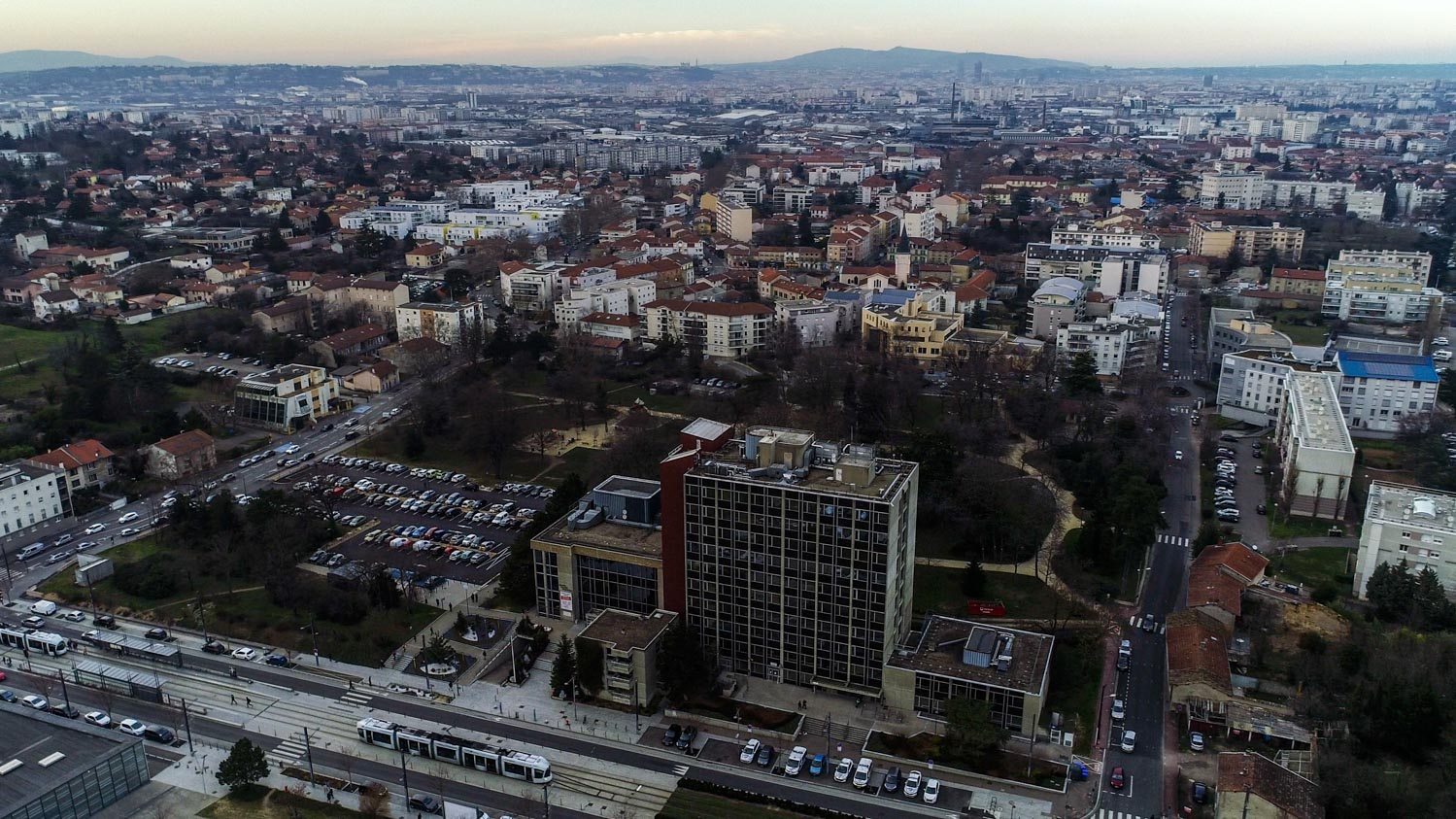 Lyon : Venissieux - Images aériennes drone à Lyon