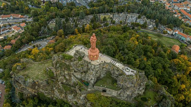 Le Puy-en-Velay : Images par drone - Images aériennes par drone au Puy-en-Velay