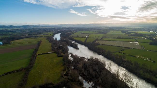 Saint-Étienne : Bocages de la Loire - Images aériennes drone dans la Loire