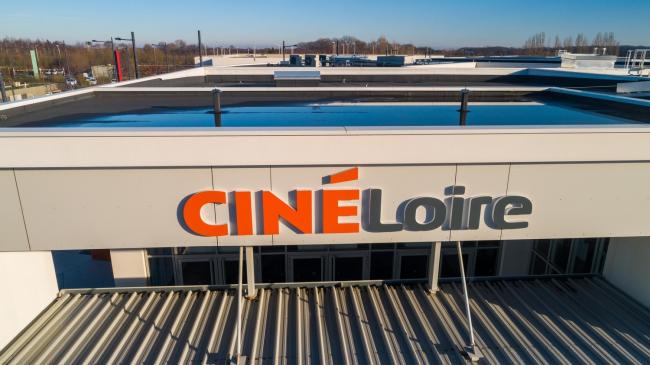 Tours : Ciné Loire - Prises de vues aériennes par drone du Ciné Loire à Tours