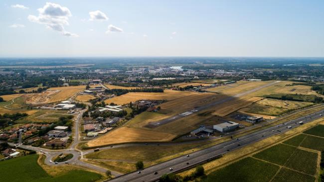 ZAC de Mâcon - Prises de vues aériennes par drone de zones d'activités à Mâcon